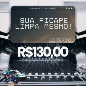 Camionete limpa
